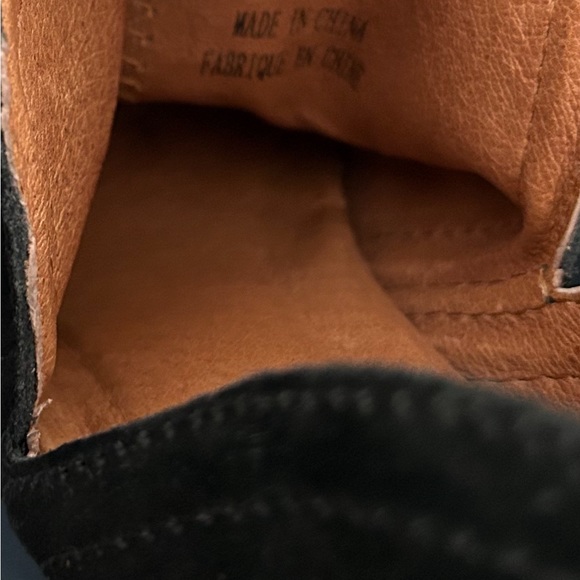 JEFFREY CAMPBELL BLACK SUEDE ANKLE BOOTS, SIZE 6 - Picture 5 of 7